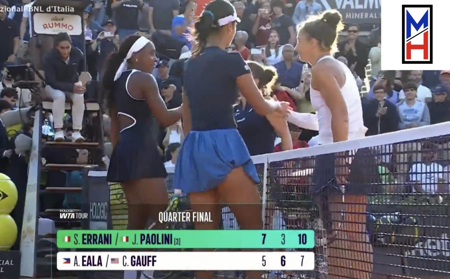 Alex Eala, Coco Gauff