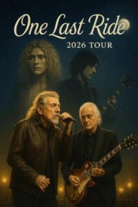 Robert Plant and Jimmy Page Announce 2026 Tour ‘One Last Ride’ — A Legendary Reunion Awakening the Spirit of Led Zeppelin