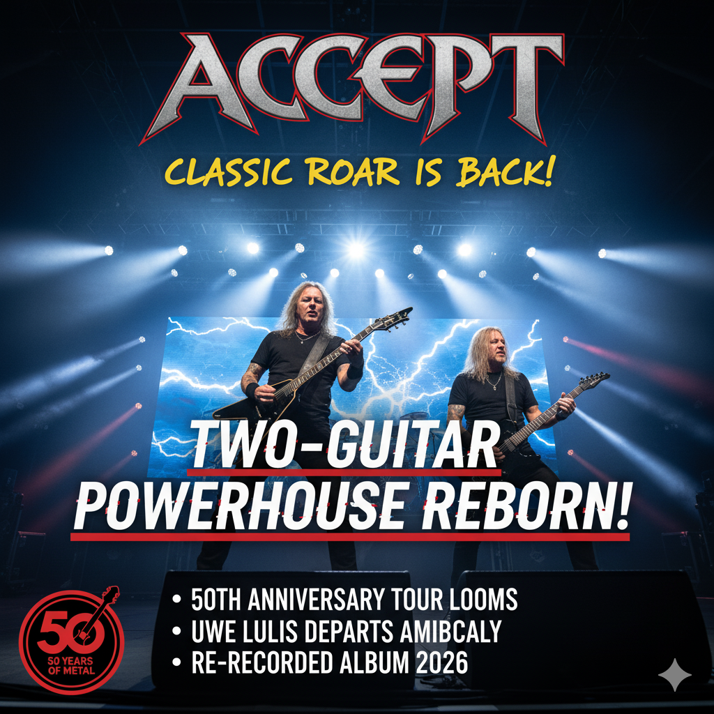 ACCEPT 50th Anniversary Tour