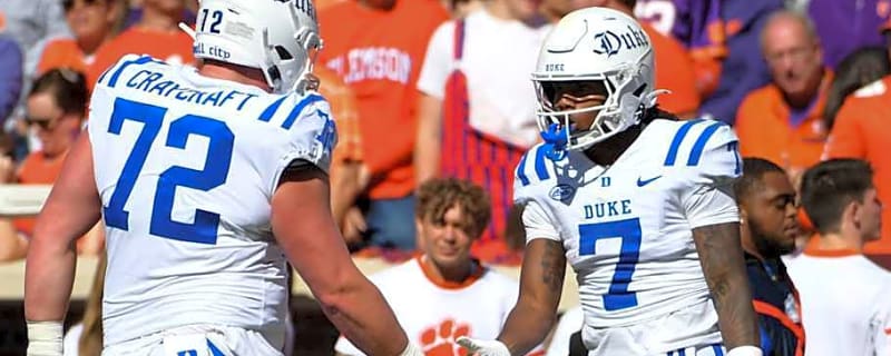 Duke Football players